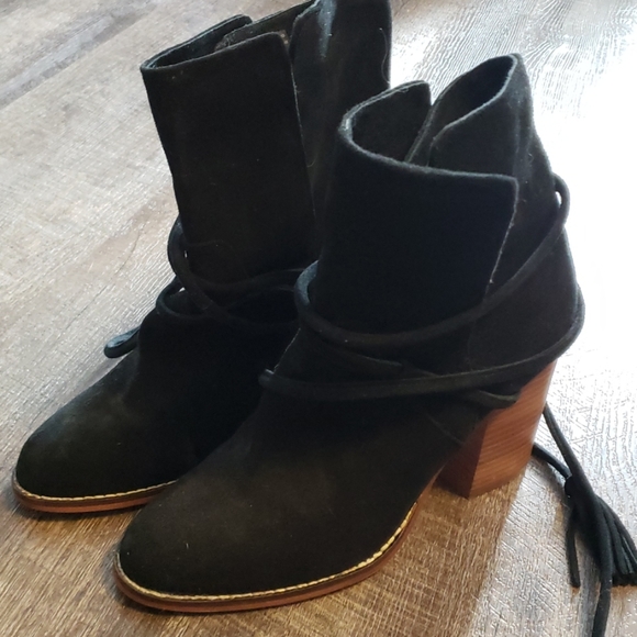 Aldo Suede Ankle Boots NWOT - Picture 4 of 4